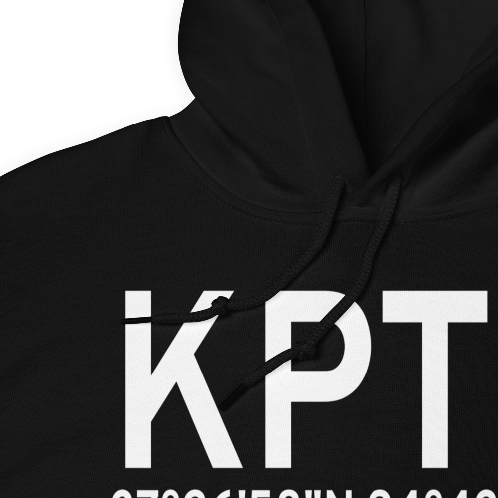 Atkinson Municipal Airport (KPTS) ICAO Hoodie Sweatshirt 