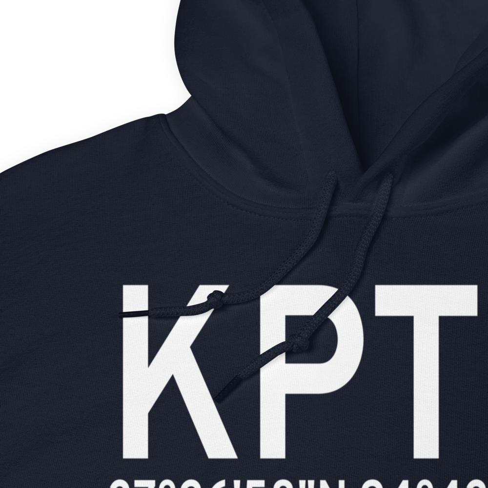 Atkinson Municipal Airport (KPTS) ICAO Hoodie Sweatshirt 