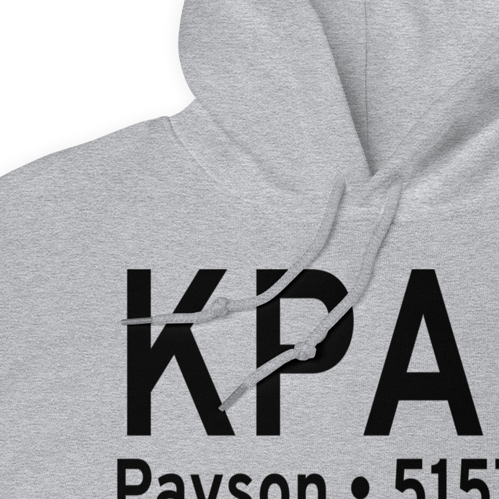 Payson Airport (KPAN) ICAO Hoodie Sweatshirt 