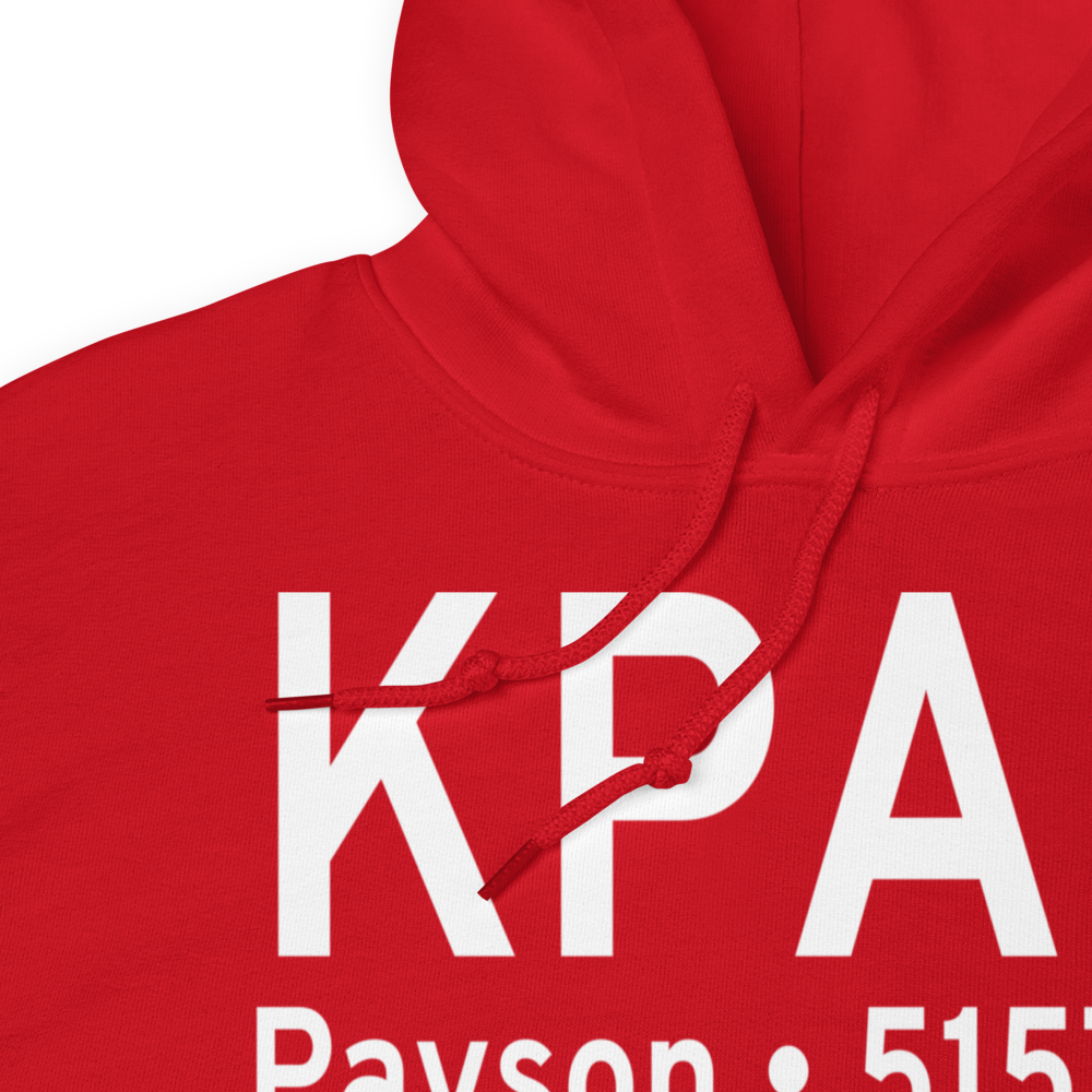 Payson Airport (KPAN) ICAO Hoodie Sweatshirt 