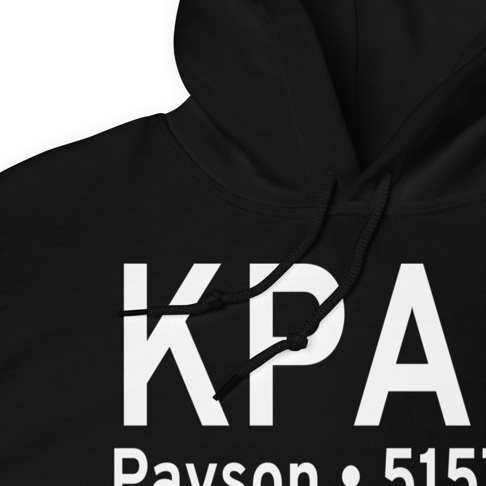 Payson Airport (KPAN) ICAO Hoodie Sweatshirt 