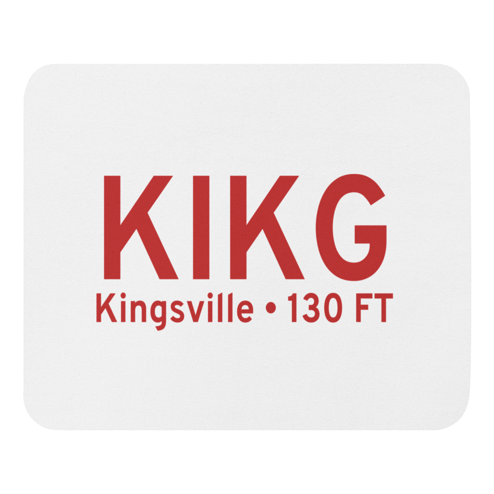 Kleberg County Airport (KIKG) ICAO  Mouse Pad 