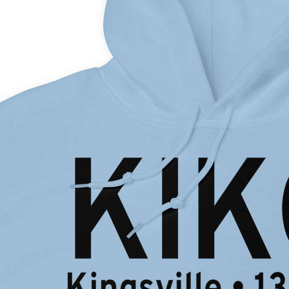 Kleberg County Airport (KIKG) ICAO Hoodie Sweatshirt 