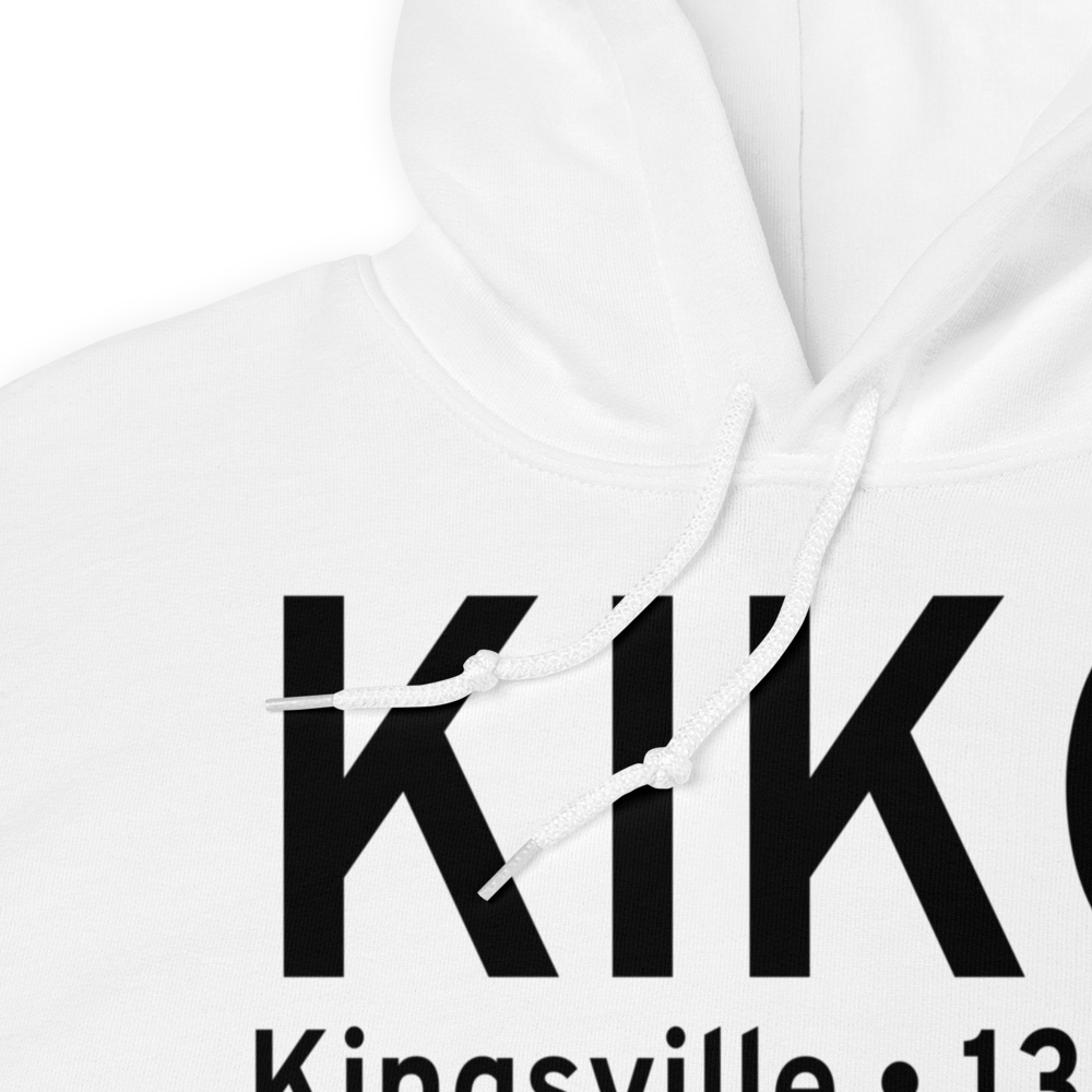 Kleberg County Airport (KIKG) ICAO Hoodie Sweatshirt 