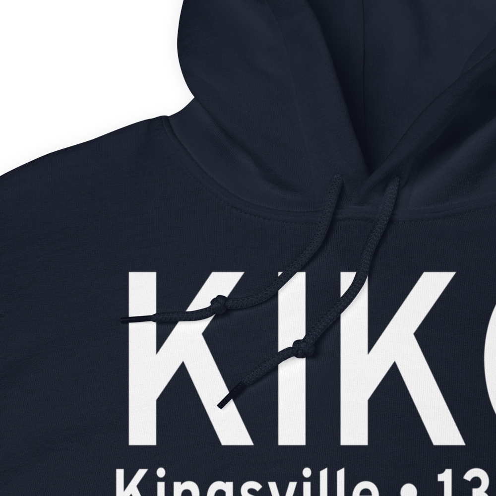 Kleberg County Airport (KIKG) ICAO Hoodie Sweatshirt 