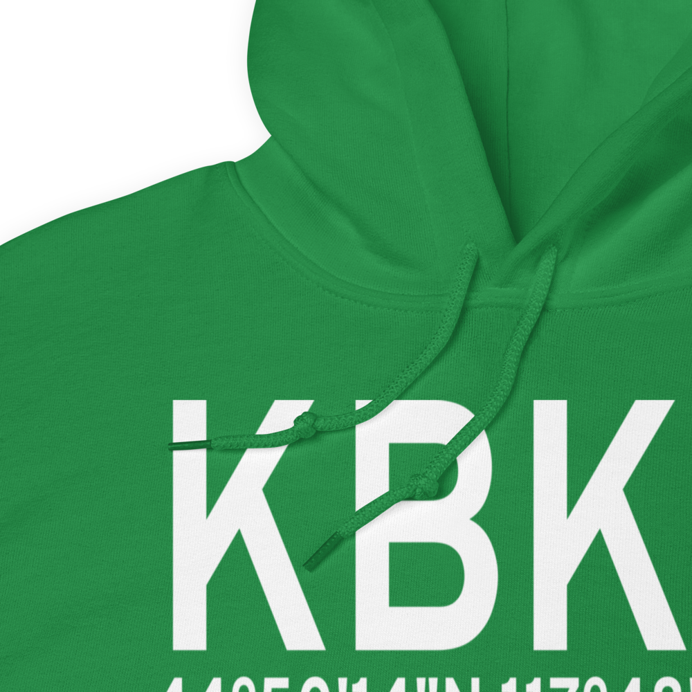Baker City Municipal Airport (KBKE) ICAO Hoodie Sweatshirt 