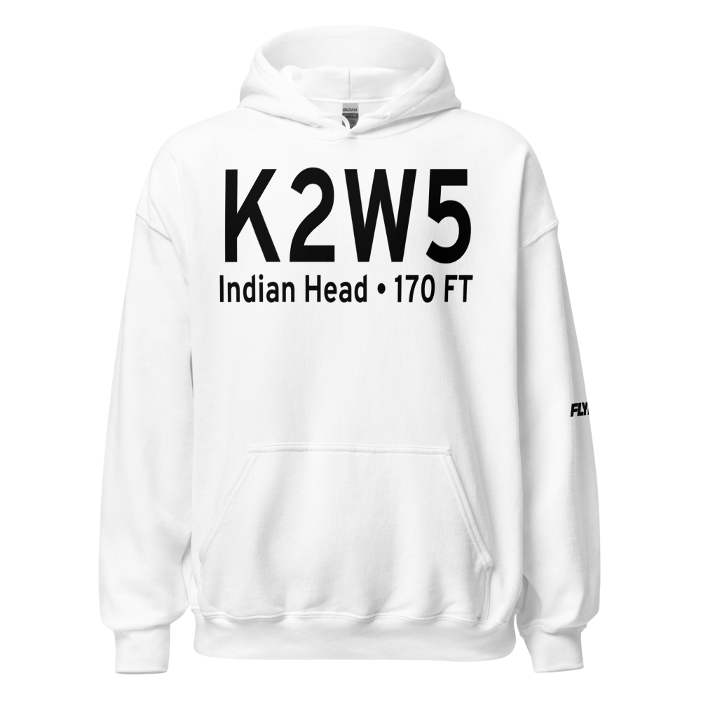 Maryland Airport (K2W5) ICAO Hoodie Sweatshirt 