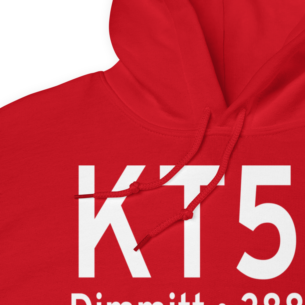 Dimmitt Municipal Airport (KT55) ICAO Hoodie Sweatshirt 