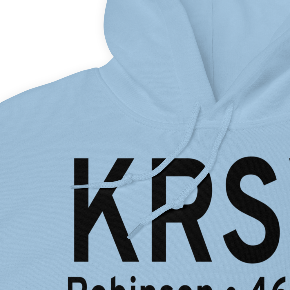 Robinson Municipal Airport (KRSV) ICAO Hoodie Sweatshirt 
