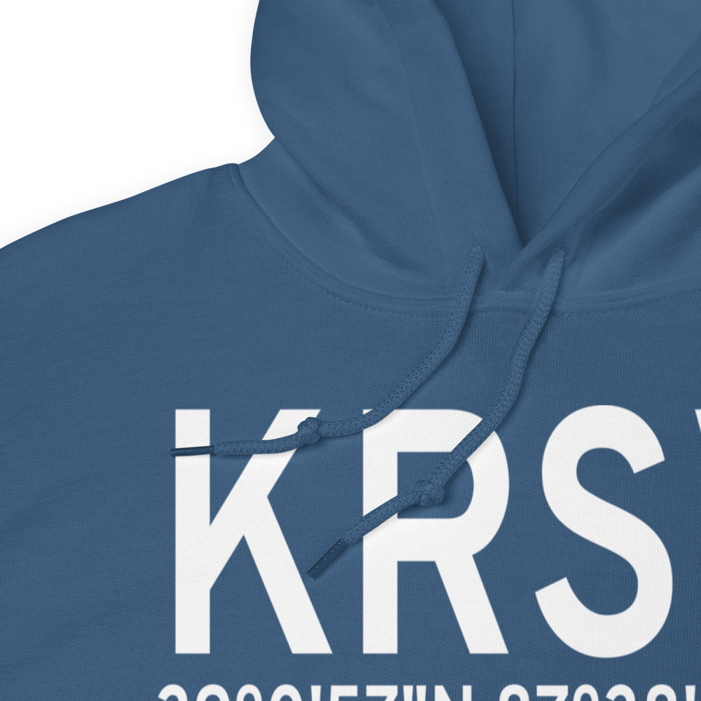 Robinson Municipal Airport (KRSV) ICAO Hoodie Sweatshirt 