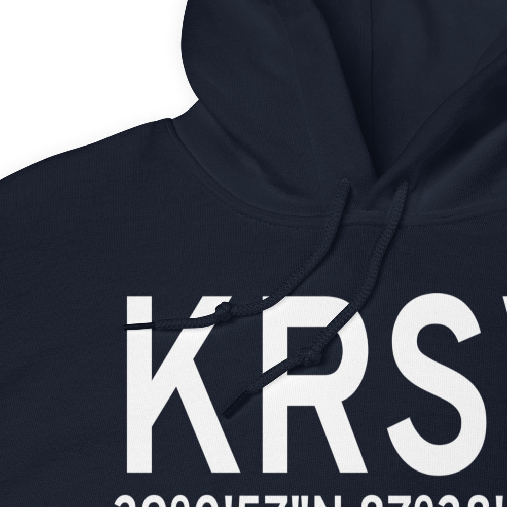 Robinson Municipal Airport (KRSV) ICAO Hoodie Sweatshirt 