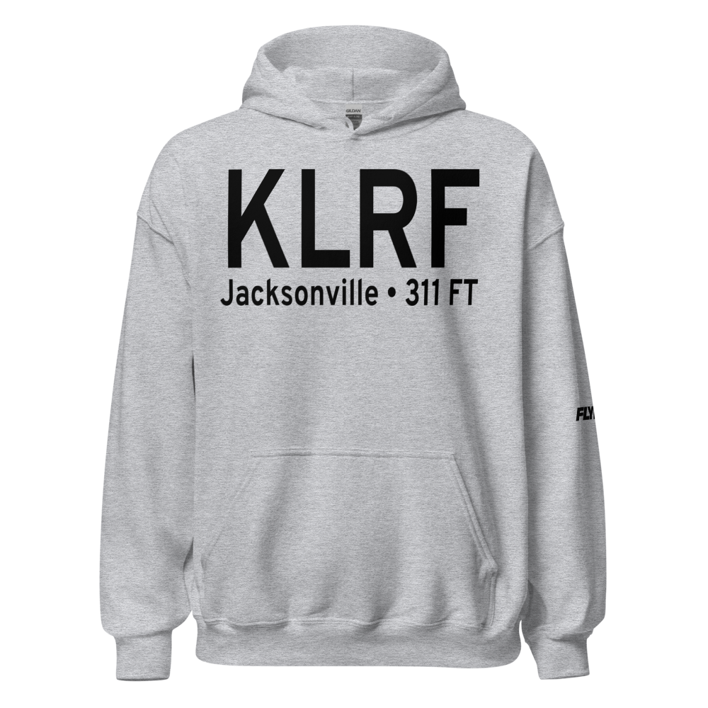 Little Rock Air Force Base (KLRF) ICAO Hoodie Sweatshirt 