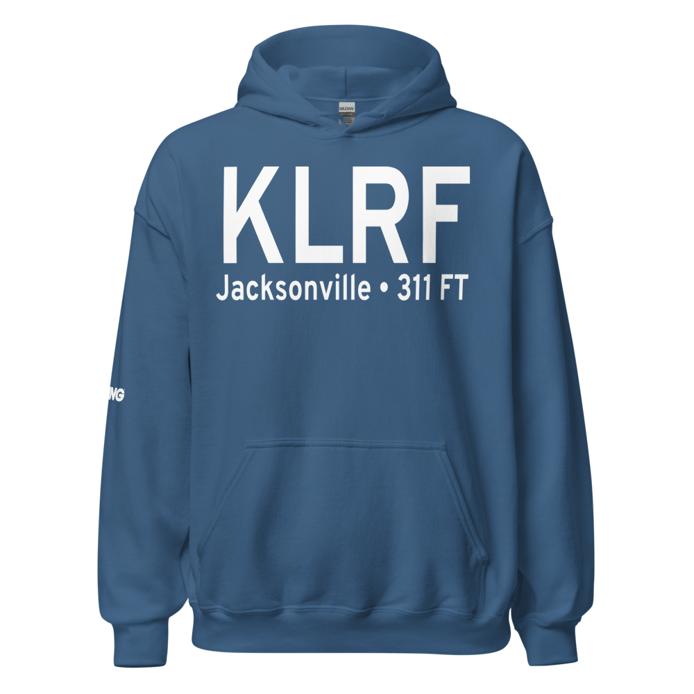 Little Rock Air Force Base (KLRF) ICAO Hoodie Sweatshirt 