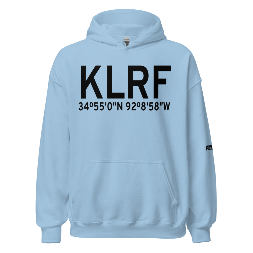 Little Rock Air Force Base (KLRF) ICAO Hoodie Sweatshirt 