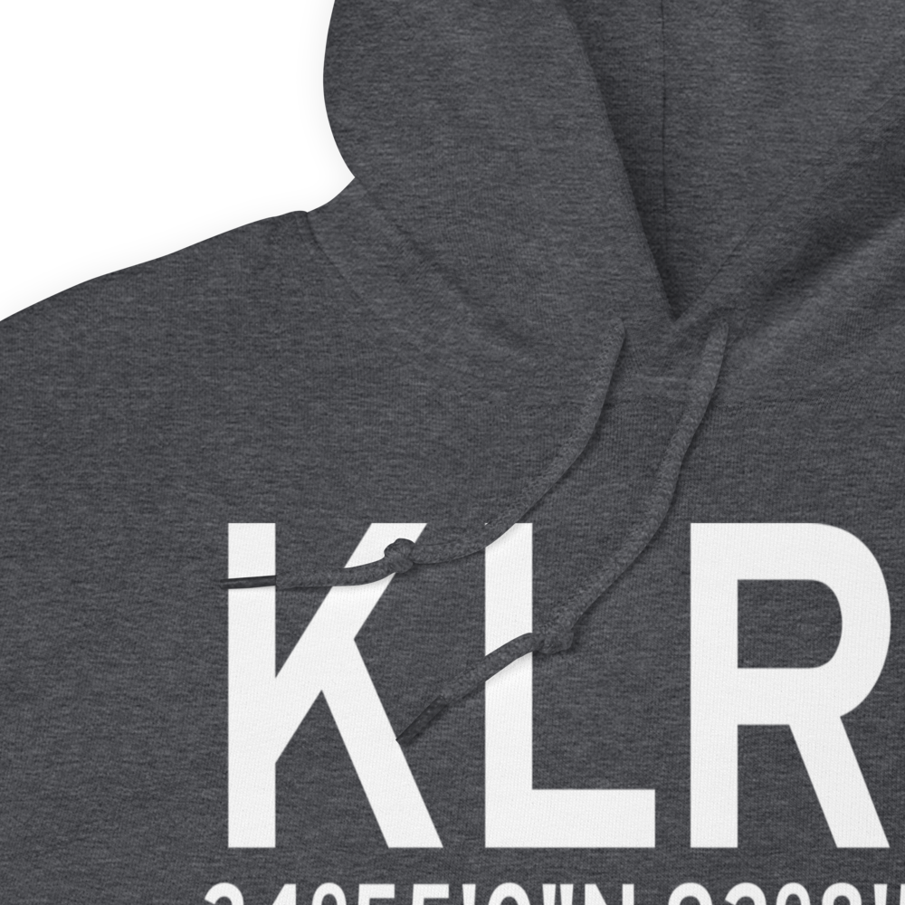 Little Rock Air Force Base (KLRF) ICAO Hoodie Sweatshirt 