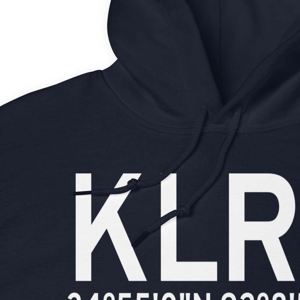 Little Rock Air Force Base (KLRF) ICAO Hoodie Sweatshirt 