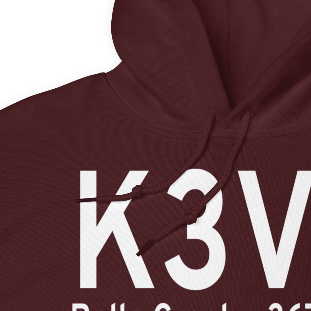 Belle Creek Airport (K3V7) ICAO Hoodie Sweatshirt 