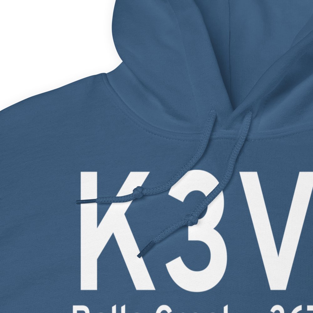 Belle Creek Airport (K3V7) ICAO Hoodie Sweatshirt 