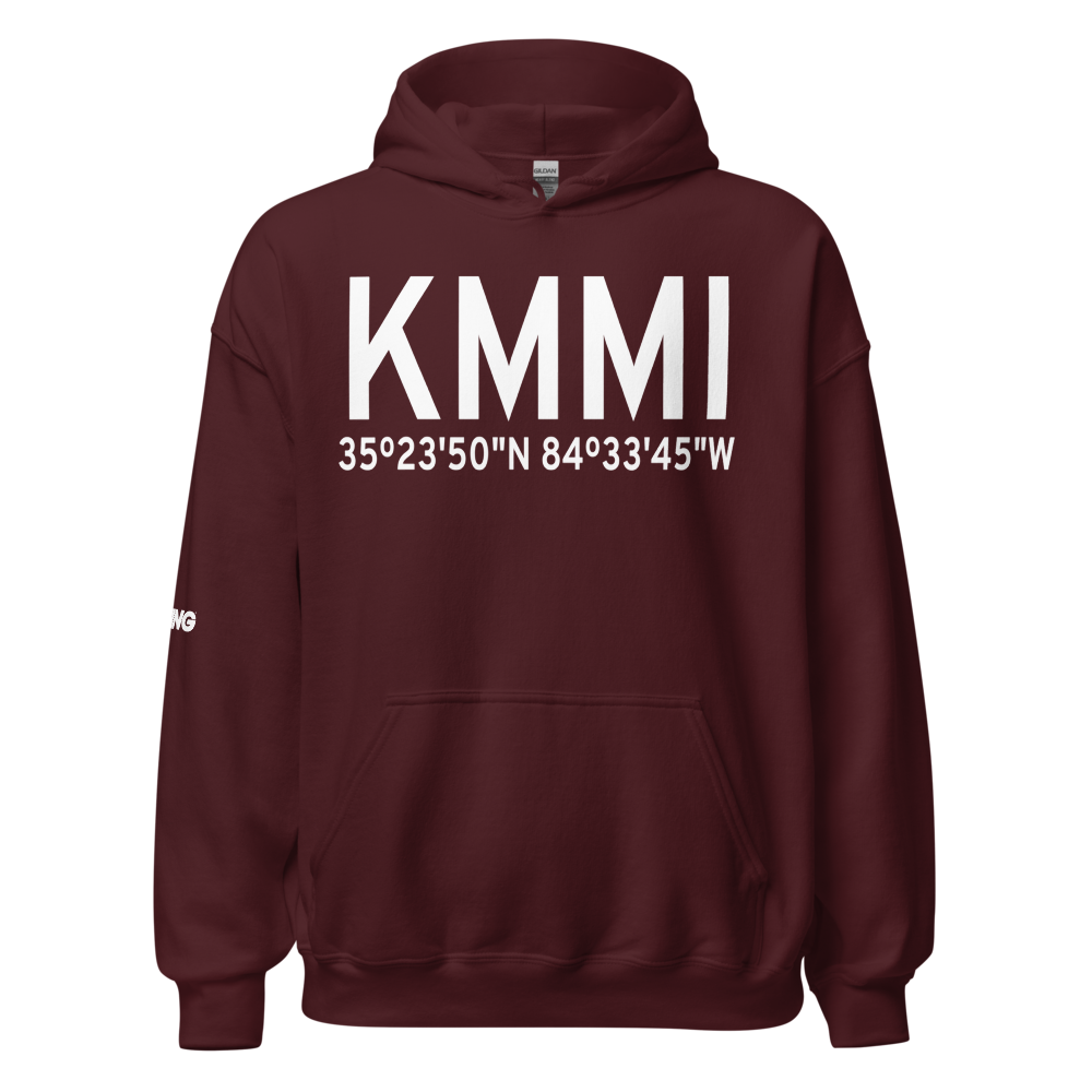 McMinn County Airport (KMMI) ICAO Hoodie Sweatshirt 