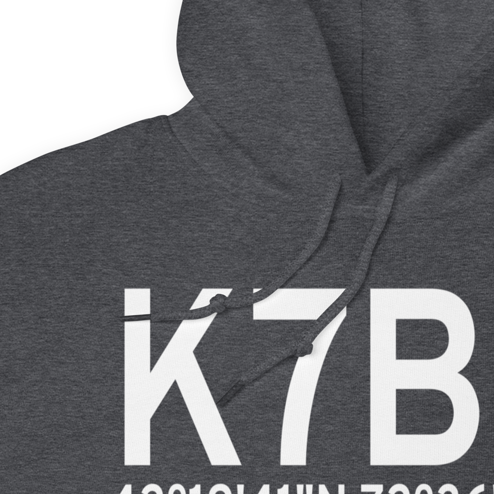 Northampton Airport (K7B2) ICAO Hoodie Sweatshirt 