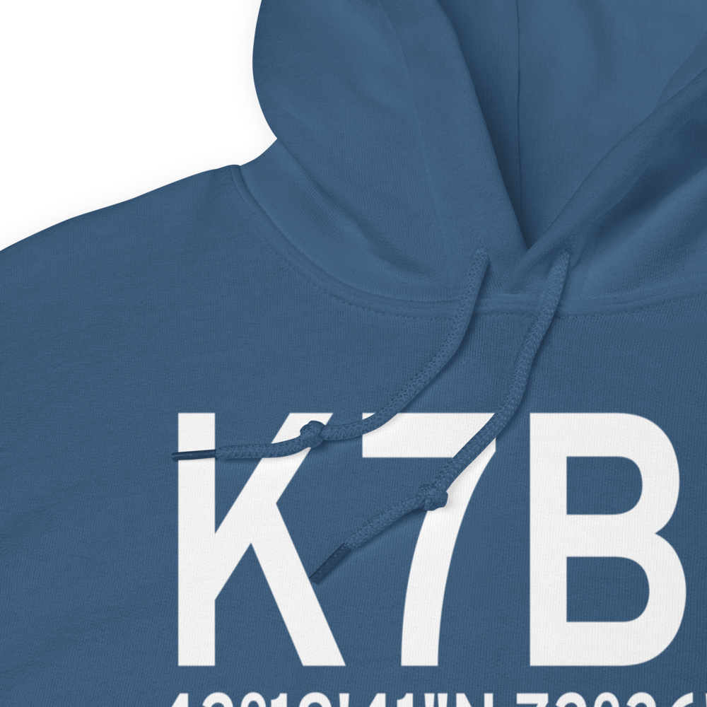 Northampton Airport (K7B2) ICAO Hoodie Sweatshirt 