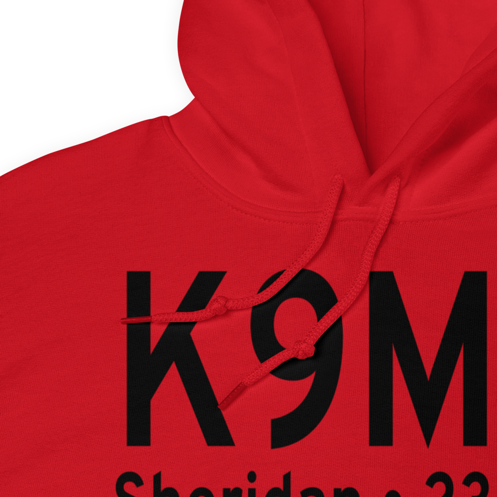 Sheridan Municipal Airport (K9M8) ICAO Hoodie Sweatshirt 