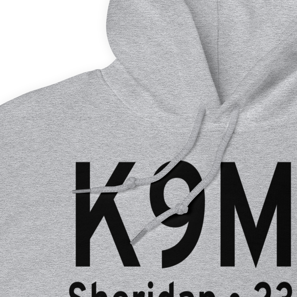 Sheridan Municipal Airport (K9M8) ICAO Hoodie Sweatshirt 