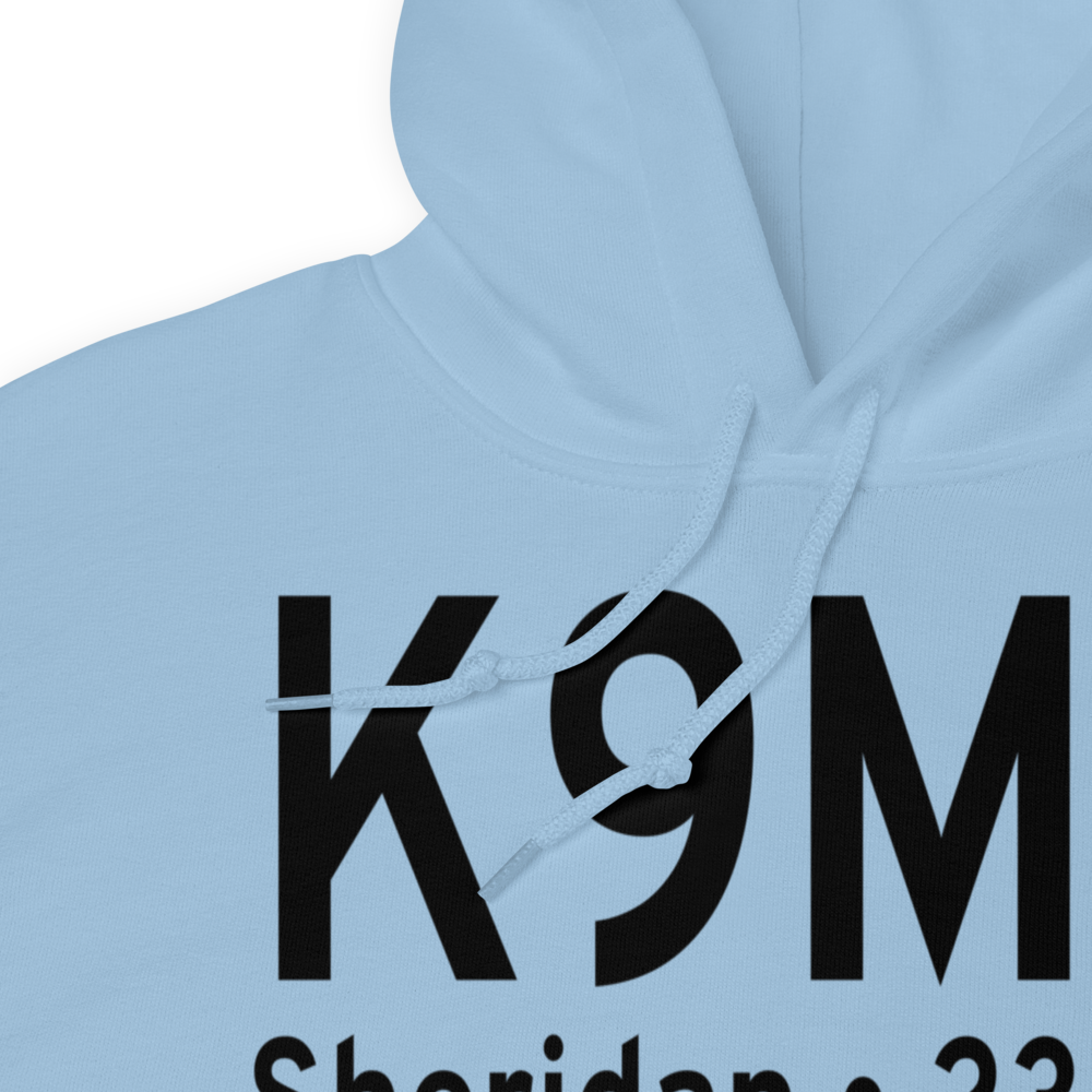 Sheridan Municipal Airport (K9M8) ICAO Hoodie Sweatshirt 