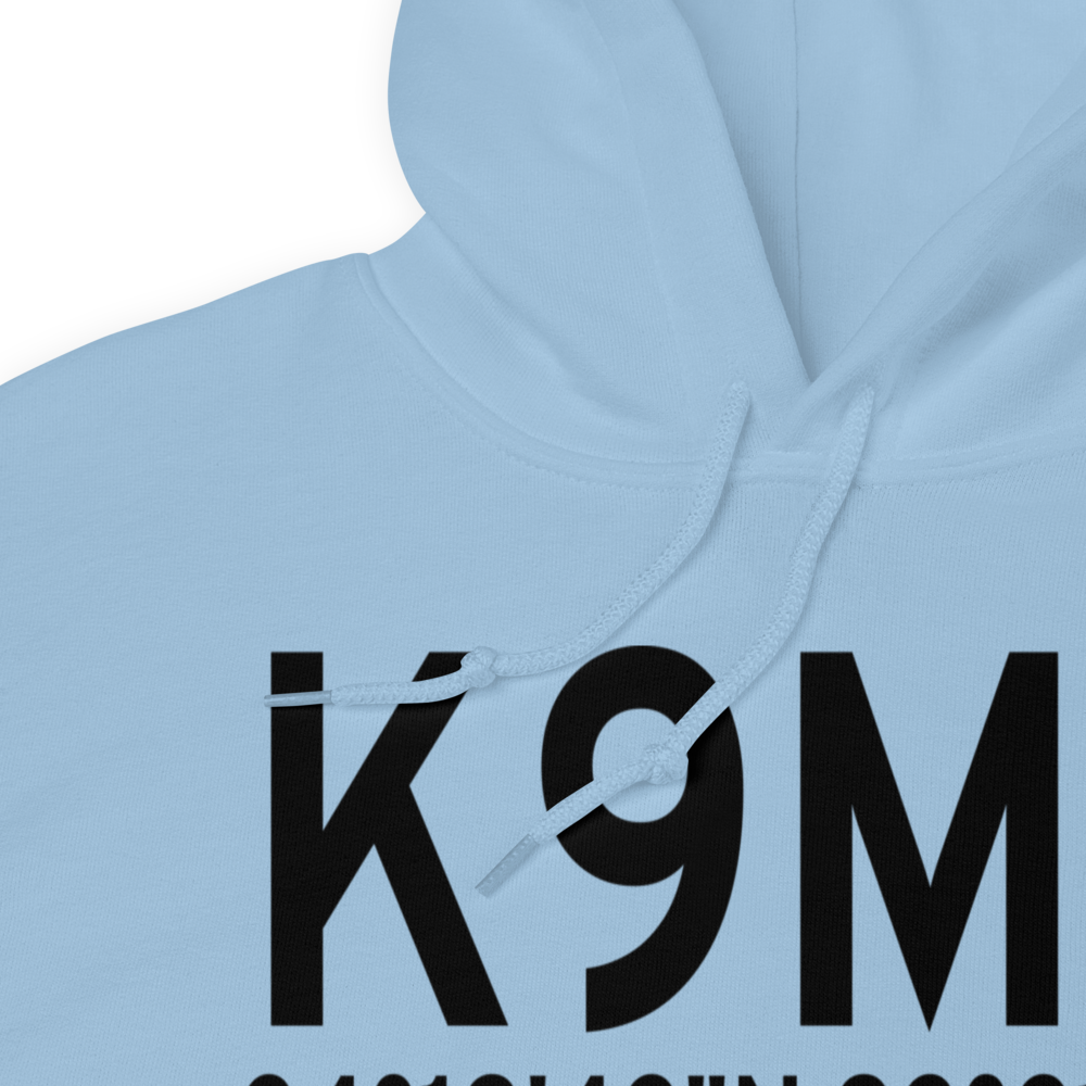 Sheridan Municipal Airport (K9M8) ICAO Hoodie Sweatshirt 