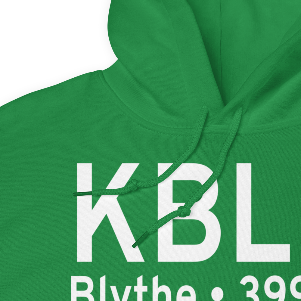 Blythe Airport (KBLH) ICAO Hoodie Sweatshirt 