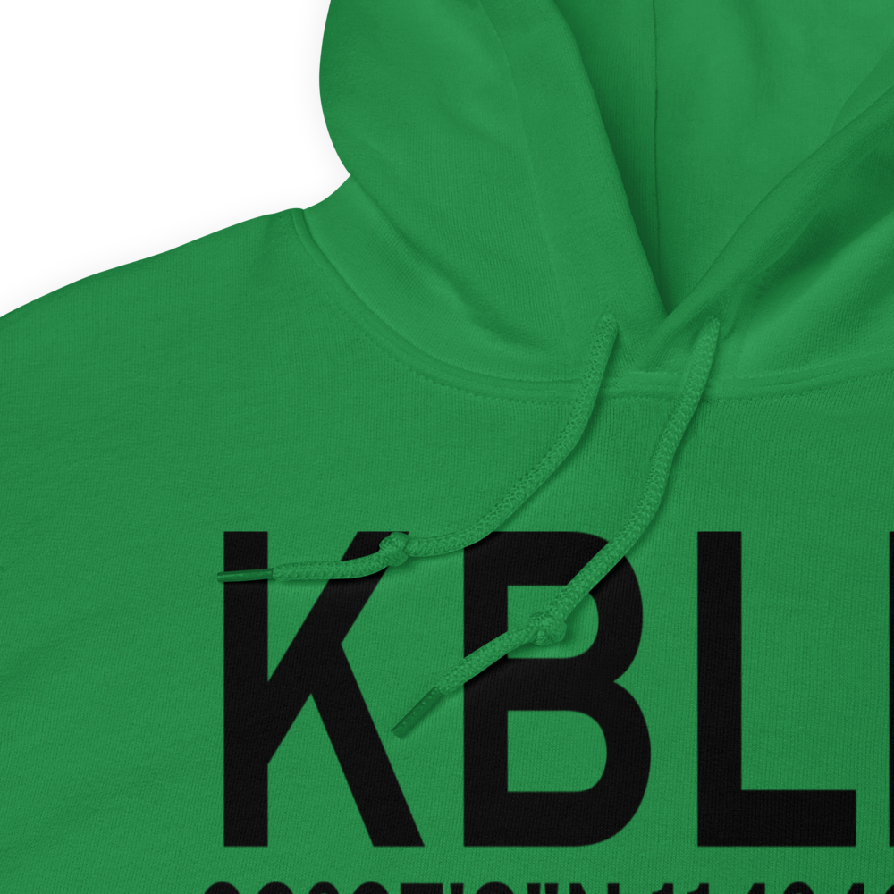 Blythe Airport (KBLH) ICAO Hoodie Sweatshirt 