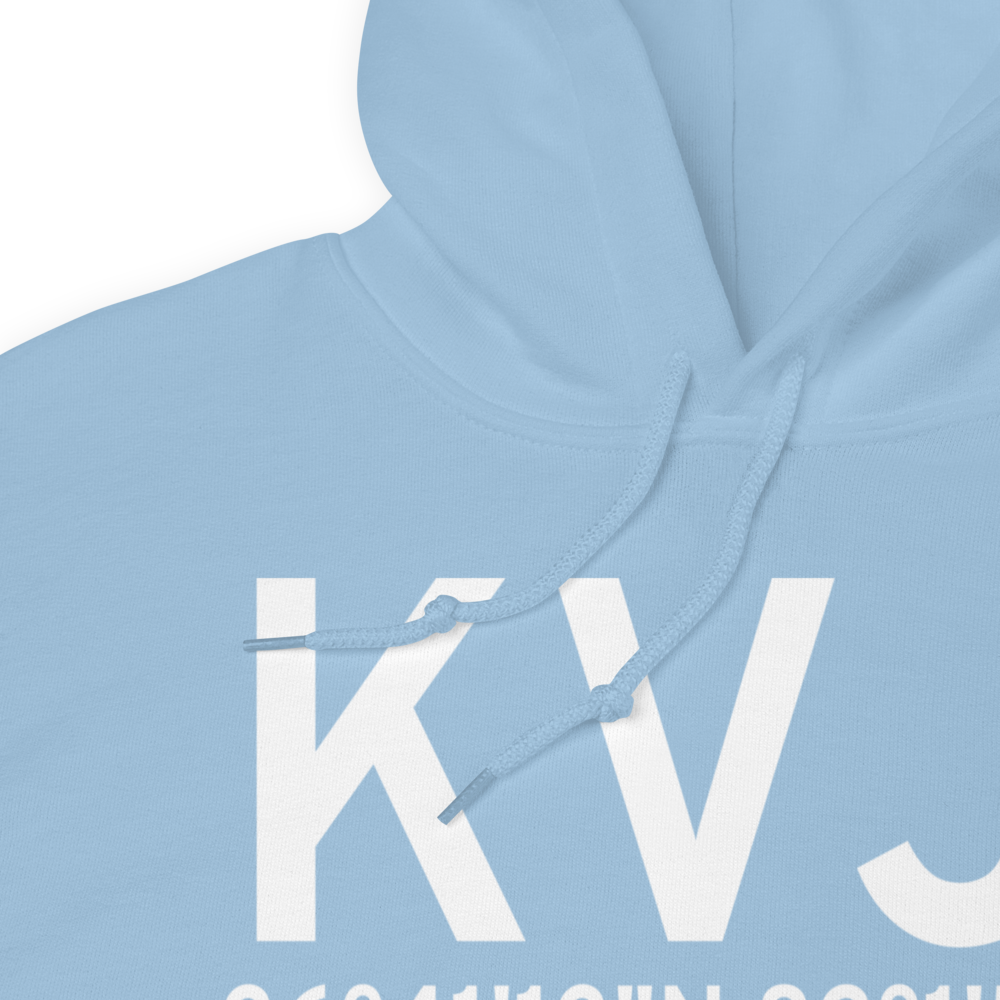 Virginia Highlands Airport (KVJI) ICAO Hoodie Sweatshirt 