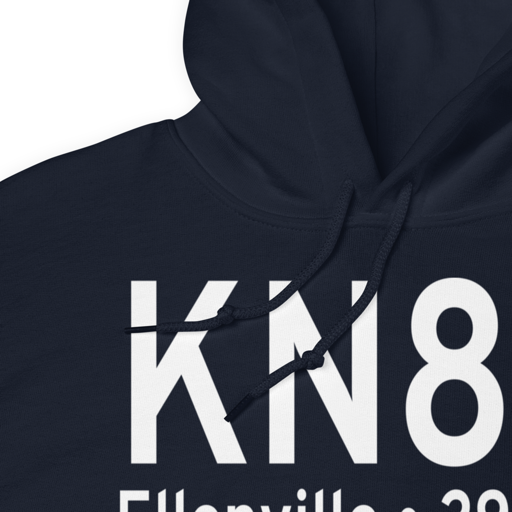 Joseph Y Resnick Airport (KN89) ICAO Hoodie Sweatshirt 