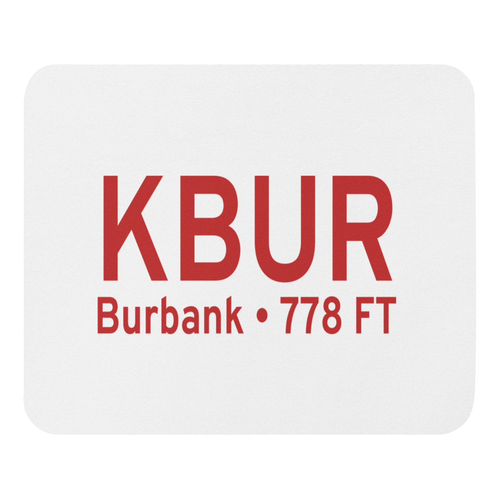 Bob Hope Airport (KBUR) ICAO  Mouse Pad 