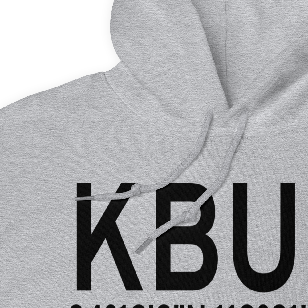 Bob Hope Airport (KBUR) ICAO Hoodie Sweatshirt 