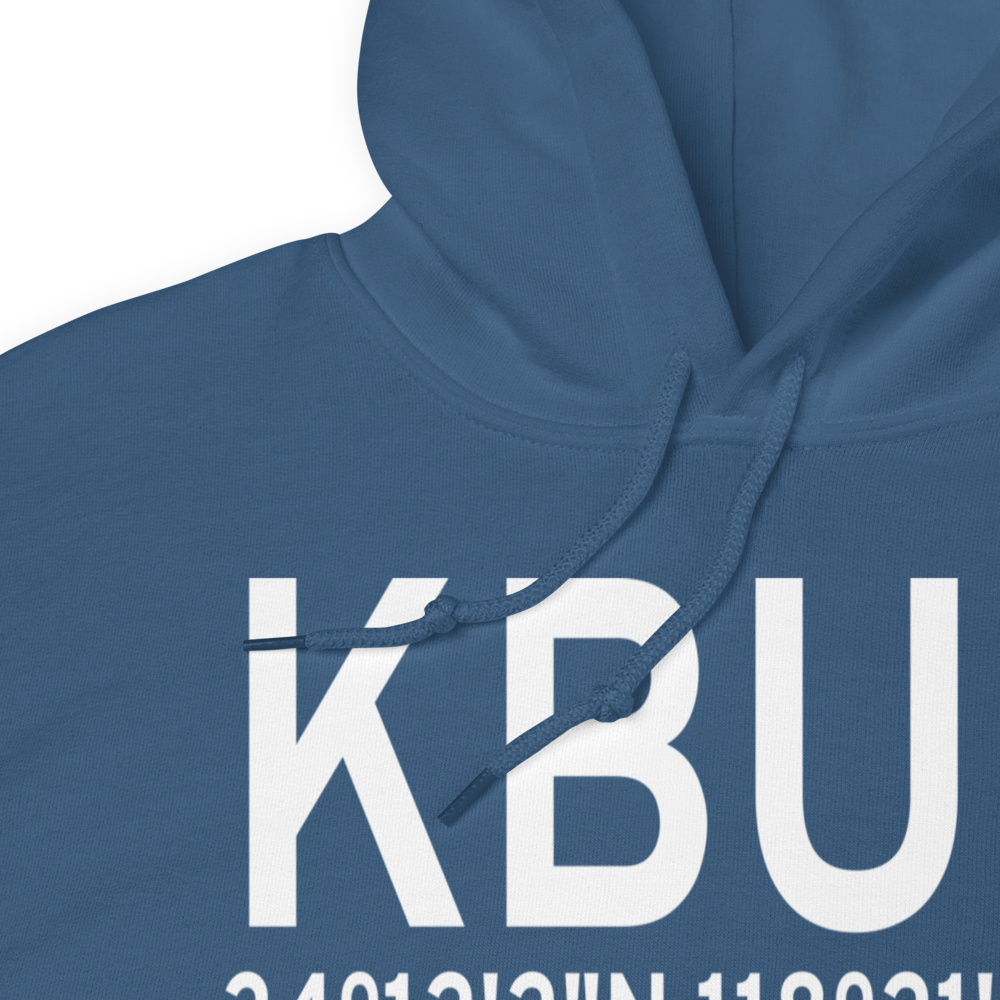 Bob Hope Airport (KBUR) ICAO Hoodie Sweatshirt 