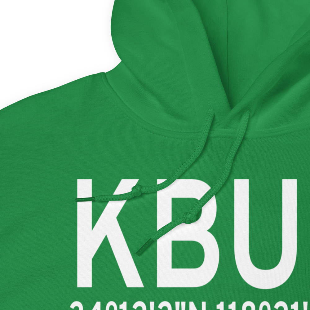 Bob Hope Airport (KBUR) ICAO Hoodie Sweatshirt 