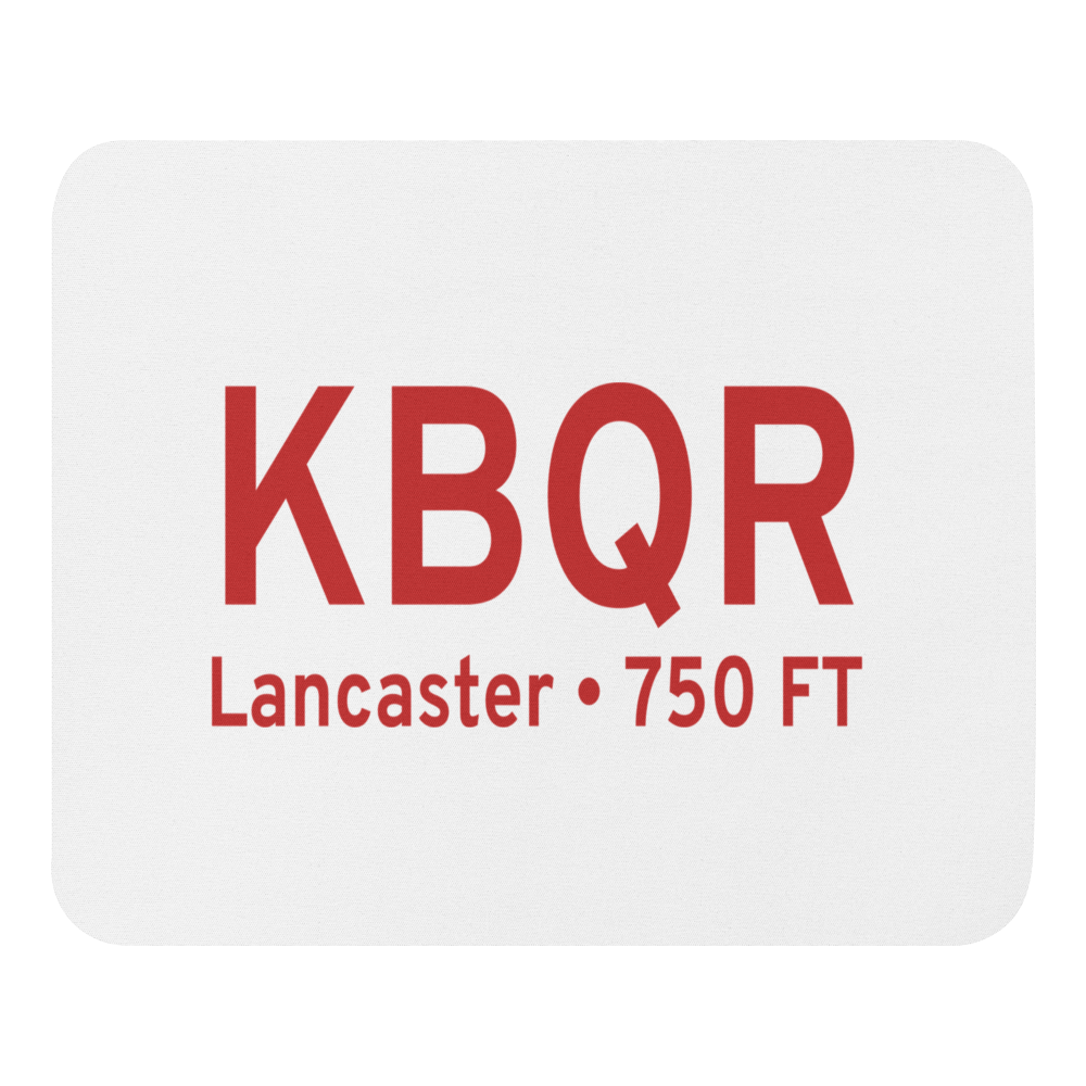 Buffalo Lancaster Regional Airport (KBQR) ICAO  Mouse Pad 