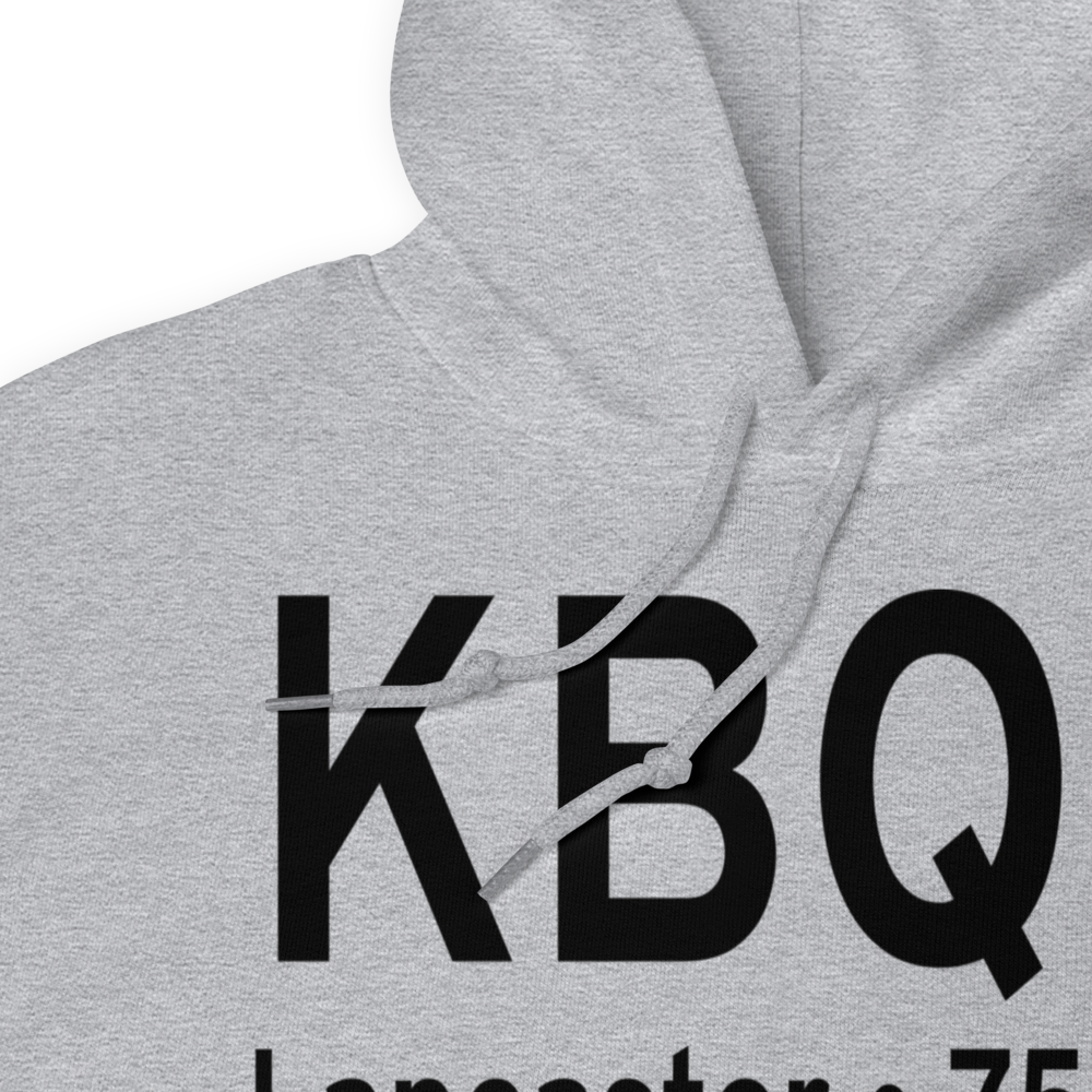 Buffalo Lancaster Regional Airport (KBQR) ICAO Hoodie Sweatshirt 