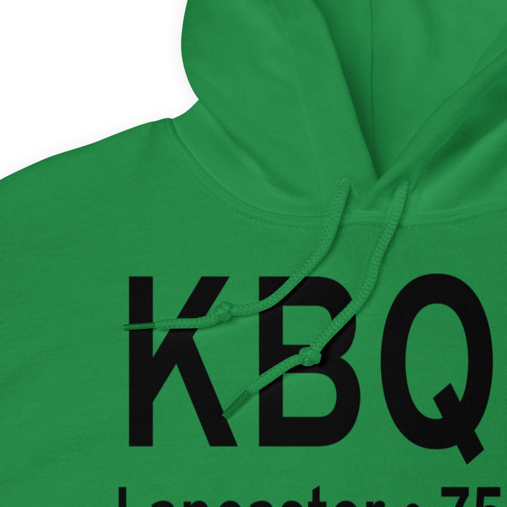 Buffalo Lancaster Regional Airport (KBQR) ICAO Hoodie Sweatshirt 
