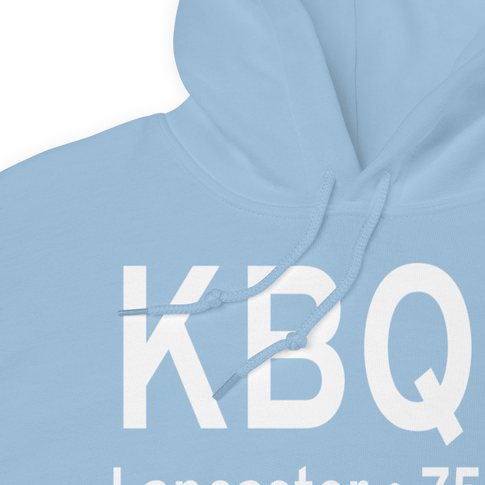 Buffalo Lancaster Regional Airport (KBQR) ICAO Hoodie Sweatshirt 