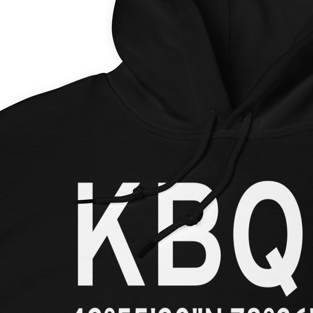 Buffalo Lancaster Regional Airport (KBQR) ICAO Hoodie Sweatshirt 
