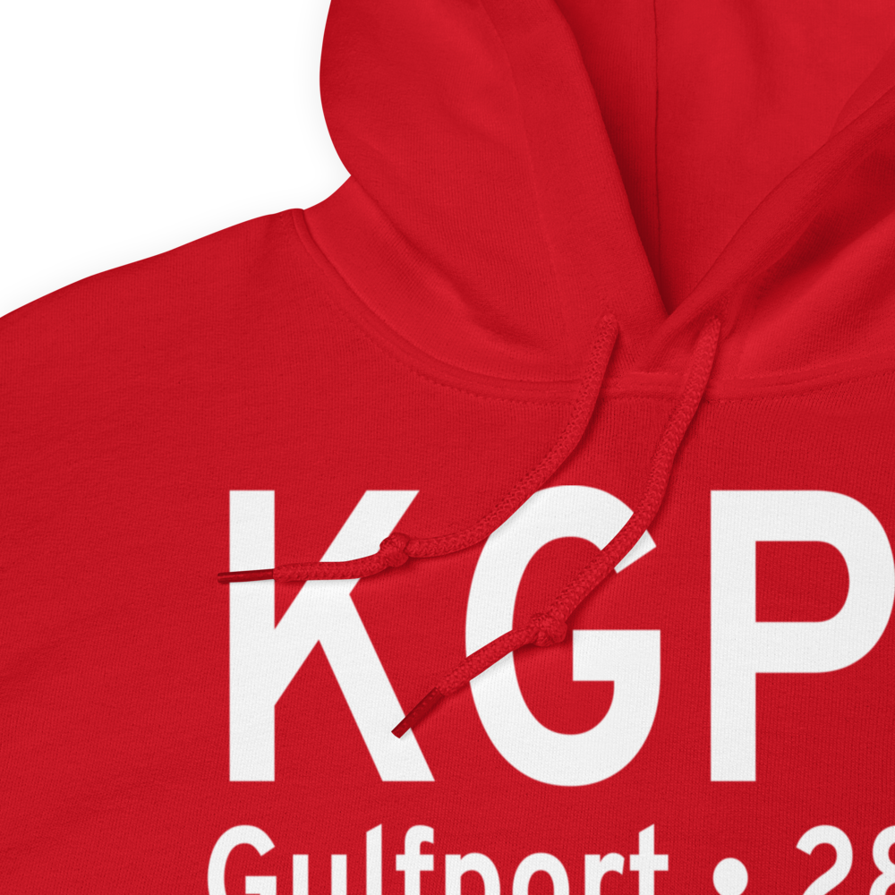 Gulfport Biloxi International Airport (KGPT) ICAO Hoodie Sweatshirt 