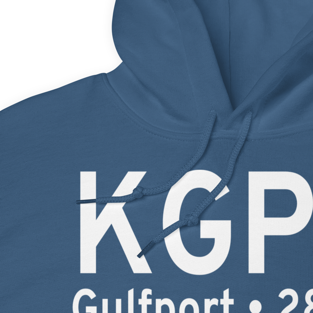 Gulfport Biloxi International Airport (KGPT) ICAO Hoodie Sweatshirt 