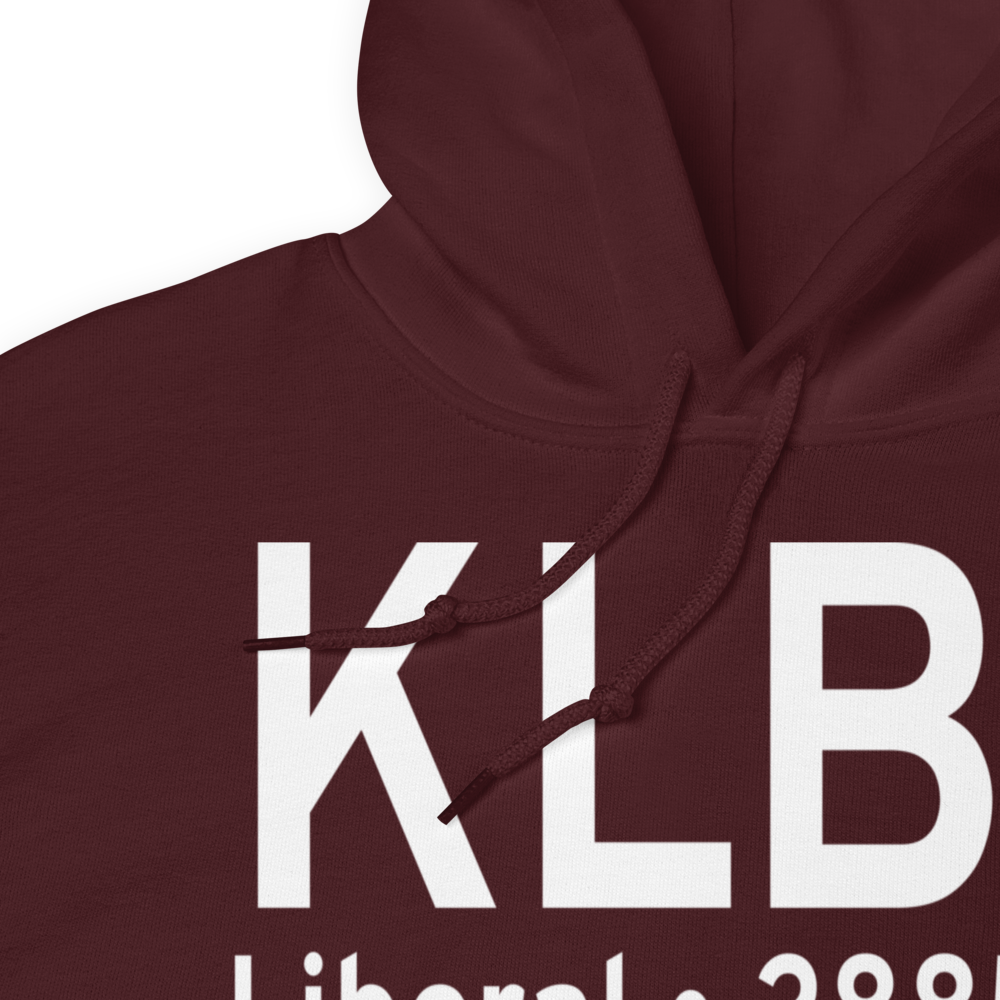 Liberal Mid-America Regional Airport (KLBL) ICAO Hoodie Sweatshirt 