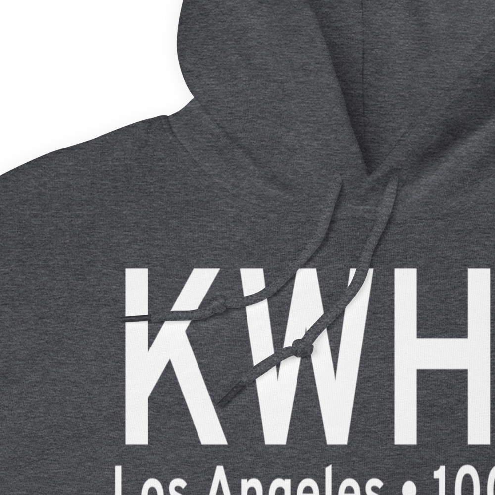 Whiteman Airport (KWHP) ICAO Hoodie Sweatshirt 
