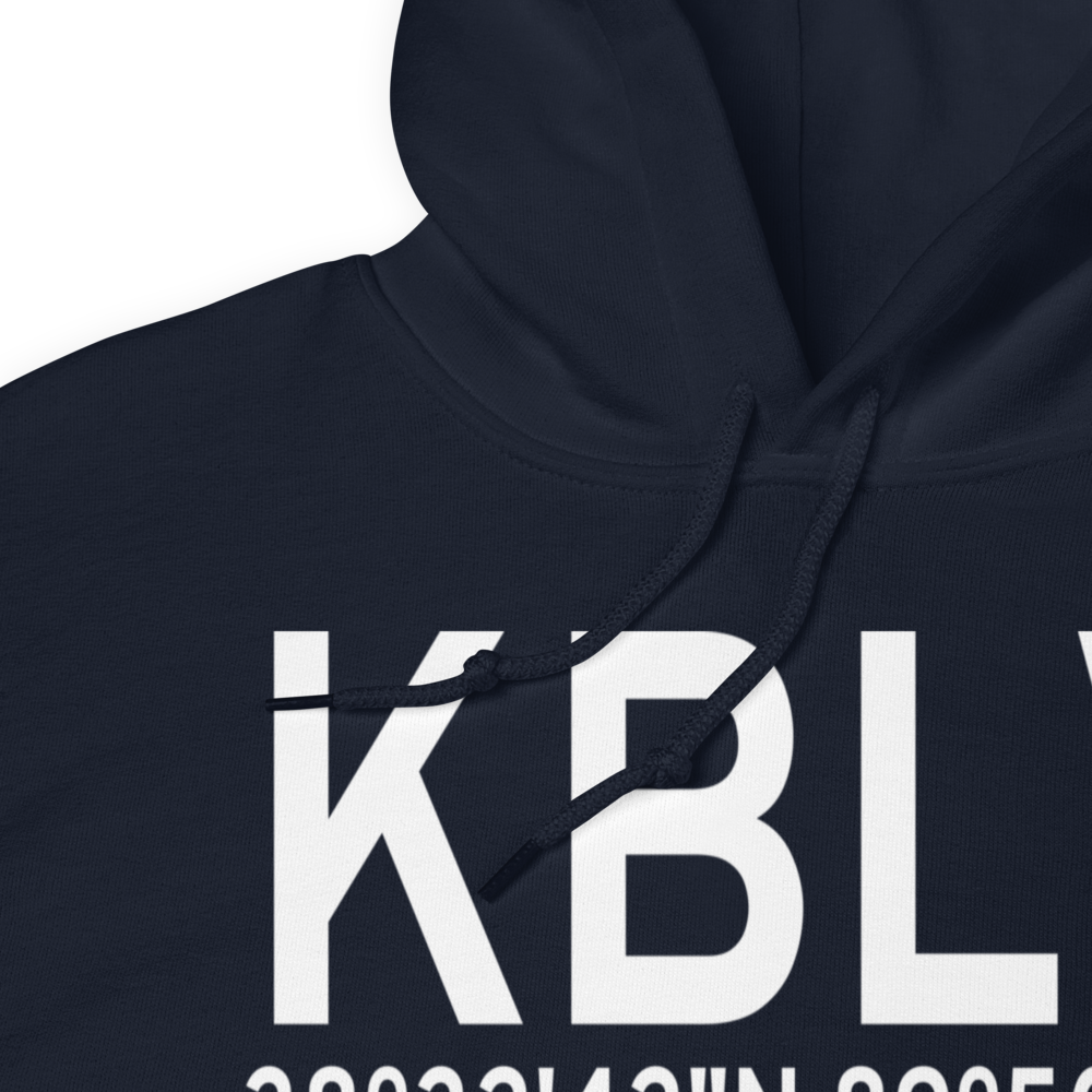 Scott AFB/Midamerica Airport (KBLV) ICAO Hoodie Sweatshirt 