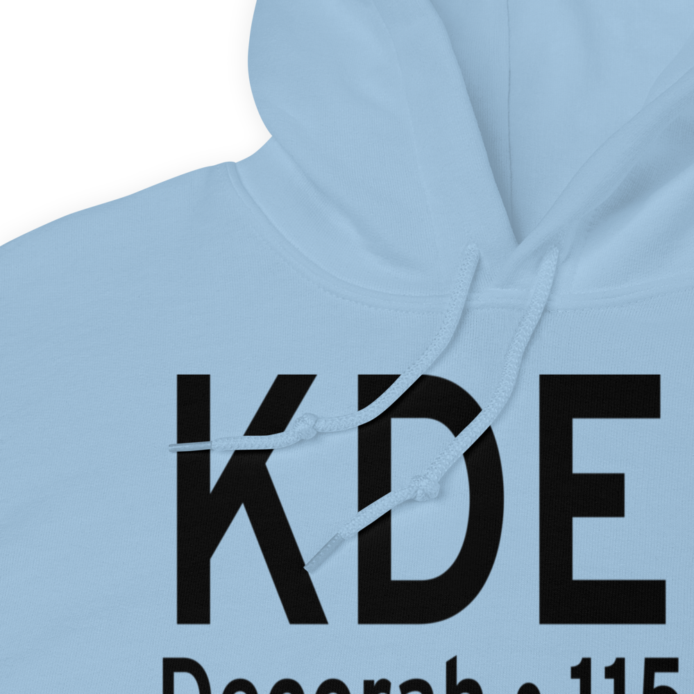 Decorah Municipal Airport (KDEH) ICAO Hoodie Sweatshirt 