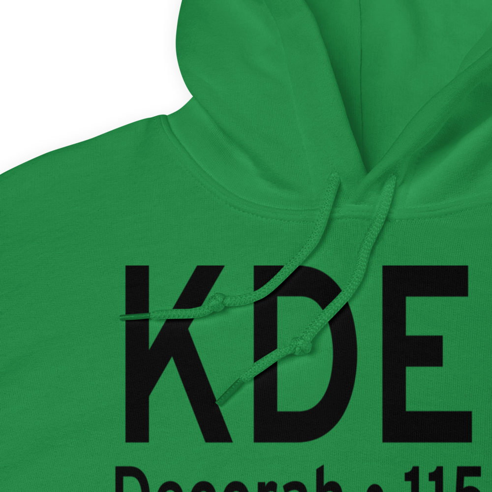 Decorah Municipal Airport (KDEH) ICAO Hoodie Sweatshirt 
