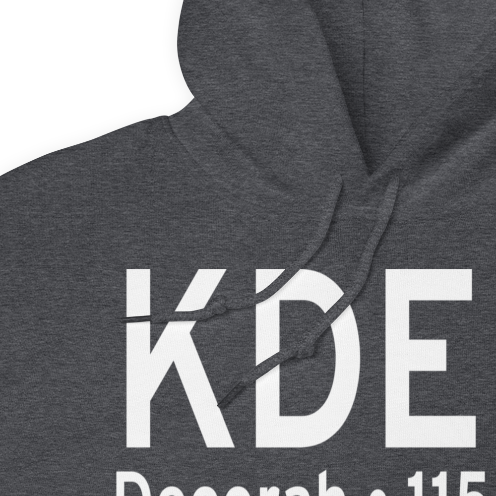 Decorah Municipal Airport (KDEH) ICAO Hoodie Sweatshirt 